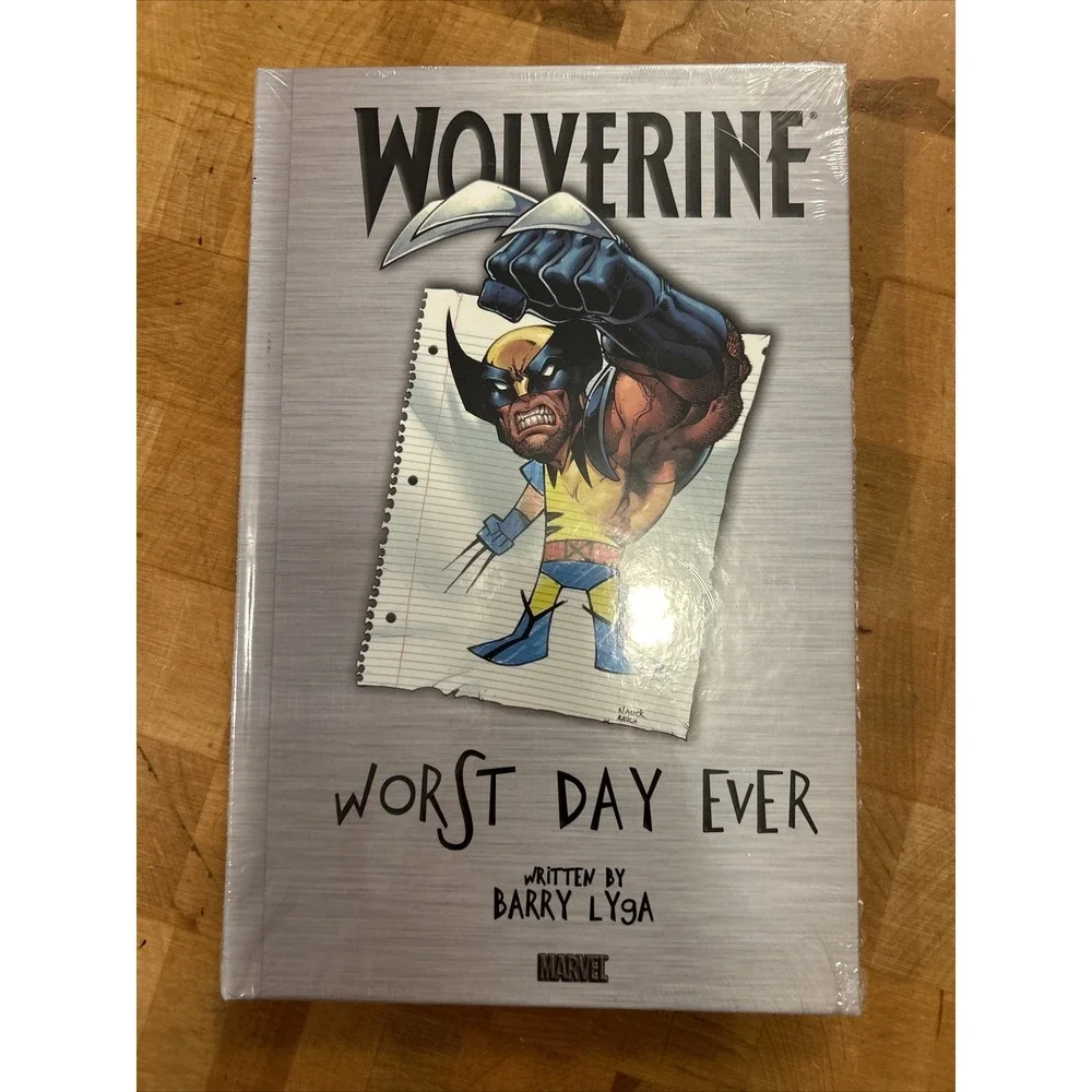 WOLVERINE :‎ WORST DAY EVER BY LYGA ~ MARVEL HARDCOVER 2009 New In Shrink Wrap